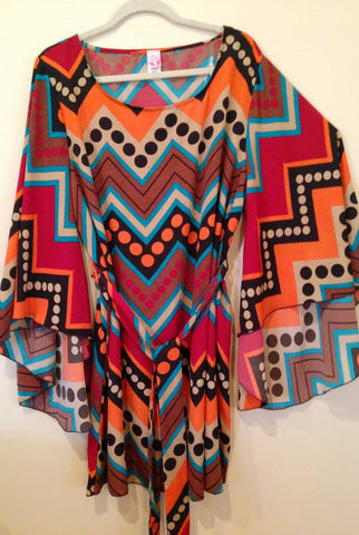Chevron and Polka Dot