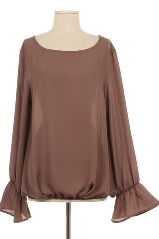 Mocha Bell Sleeved Tunic